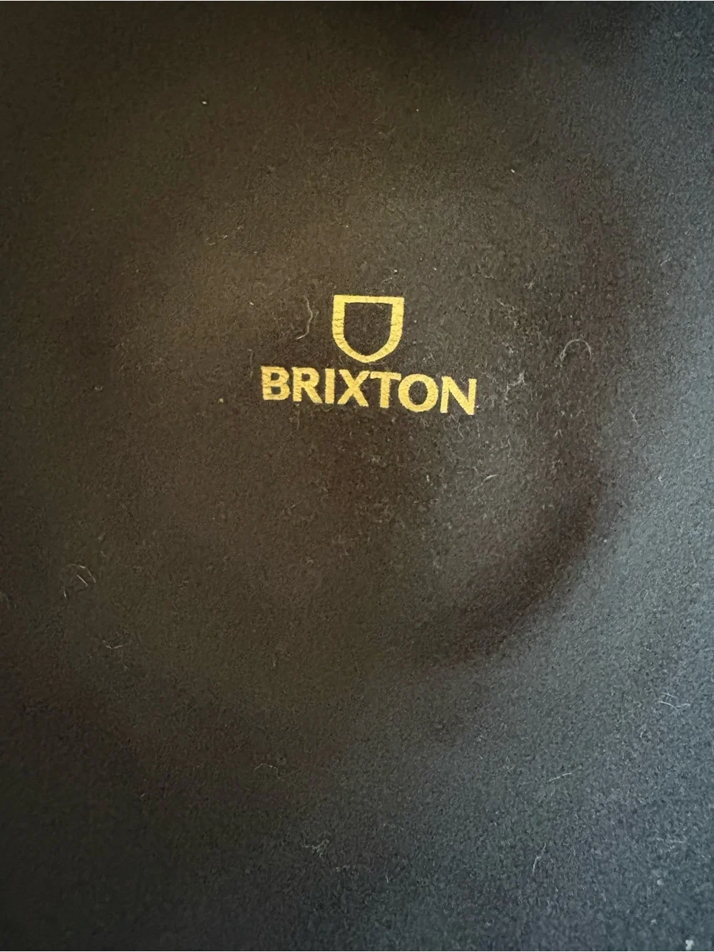 Brixton Tiller Wide Brim Felt Wool Fedora Hat Black Large Western Cowgirl Preppy